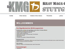 Tablet Screenshot of krav-maga-stuttgart.eu